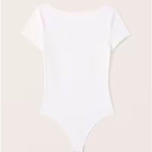 Boatneck, short sleeved bodysuit from Abercrombie & Fitch